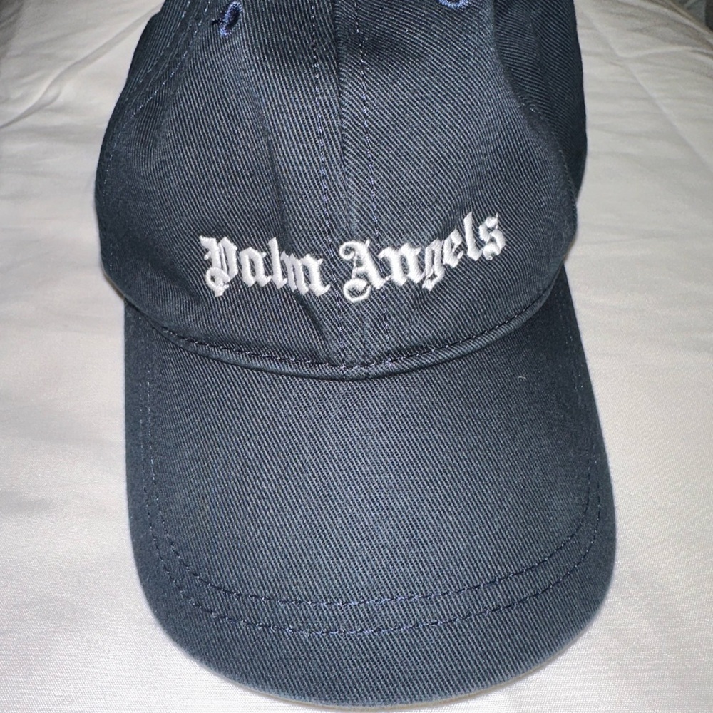 Palm Angels Kids Baseball Cap Navy 5T - Picture 5 of 5